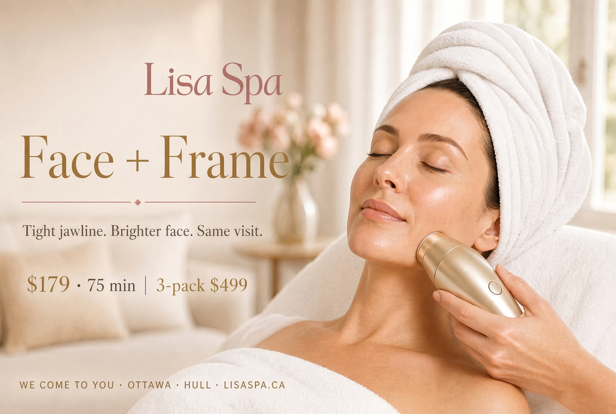 Lisa Spa — Face + Frame, $179 for 75 minutes, 3-pack $499
